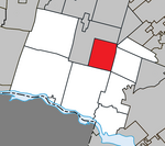 Wentworth Quebec location diagram